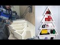 DIY Christmas Tree shelf  - Новогодняя елка из обрезков