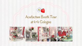 Acufactum Booth Tour at h h Cologne