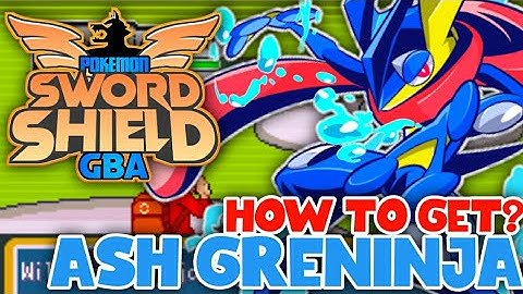 NO CHEATS🚫 [] HOW TO GET ASH GRENINJA on Pokemon Sword and Shield GBA Version[]Ash Greninja Location