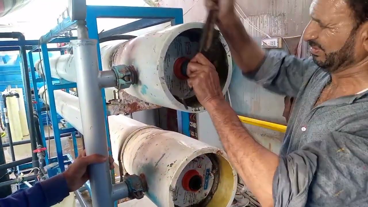 How to open ro vasel head! Membrane vasel head kase kholy! How to install membrane! Aqua fine