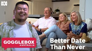 Googlebox Australia cheer on Olivia and Charles | Better Date Than Never