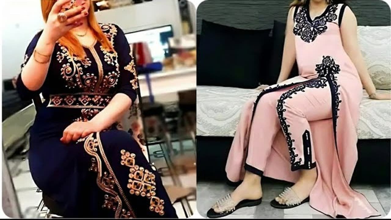 أجمل تصاميم قنادر بالسروال لإطلالة ساحرة ومميزة
