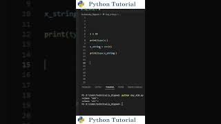 Convert Integer Into A String | Python Tutorial