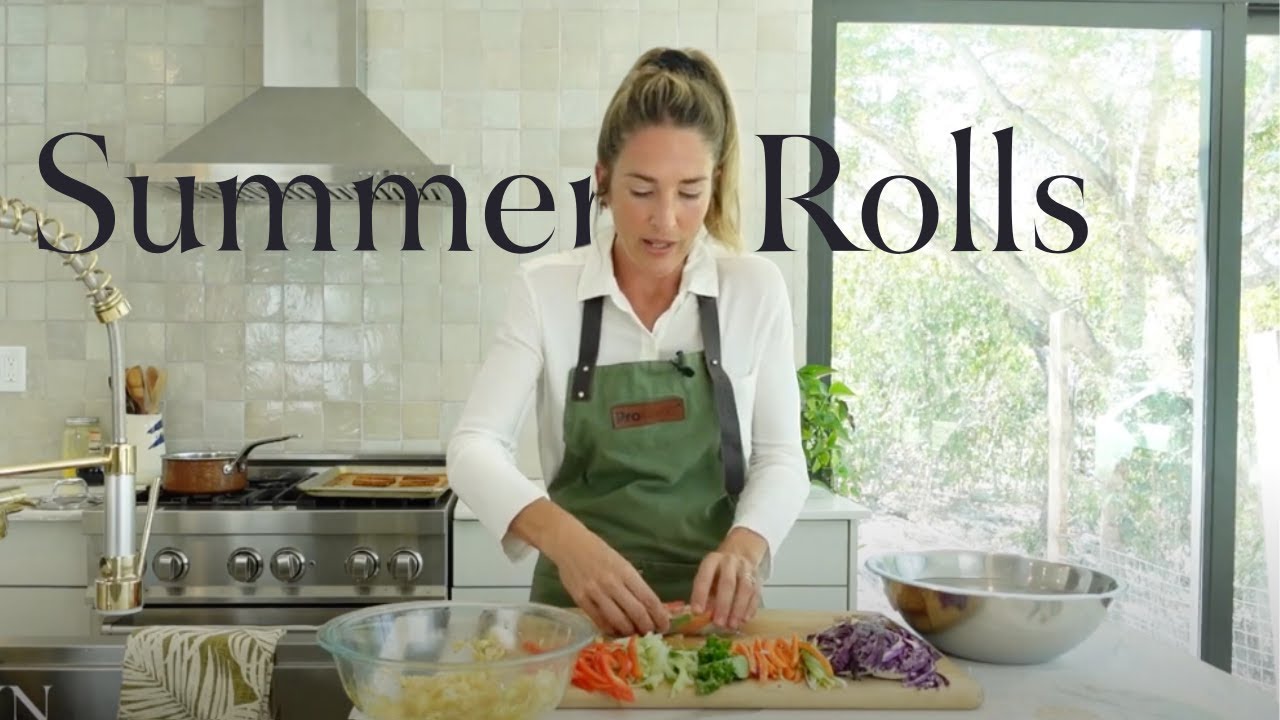 How To: Fresh Summer Rolls - Summer Recipe - Planetarian Life