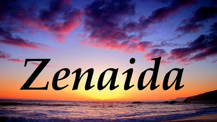 Zenaida, significado y origen del nombre