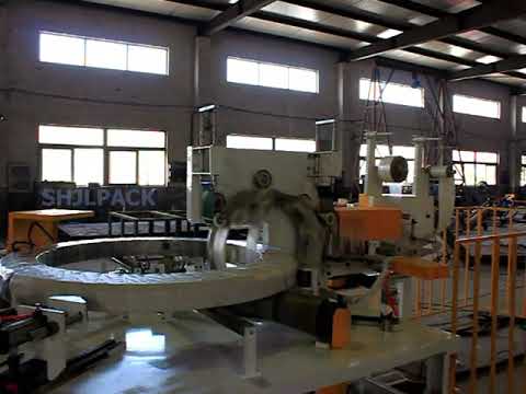 horizontal bearings wrapping machine