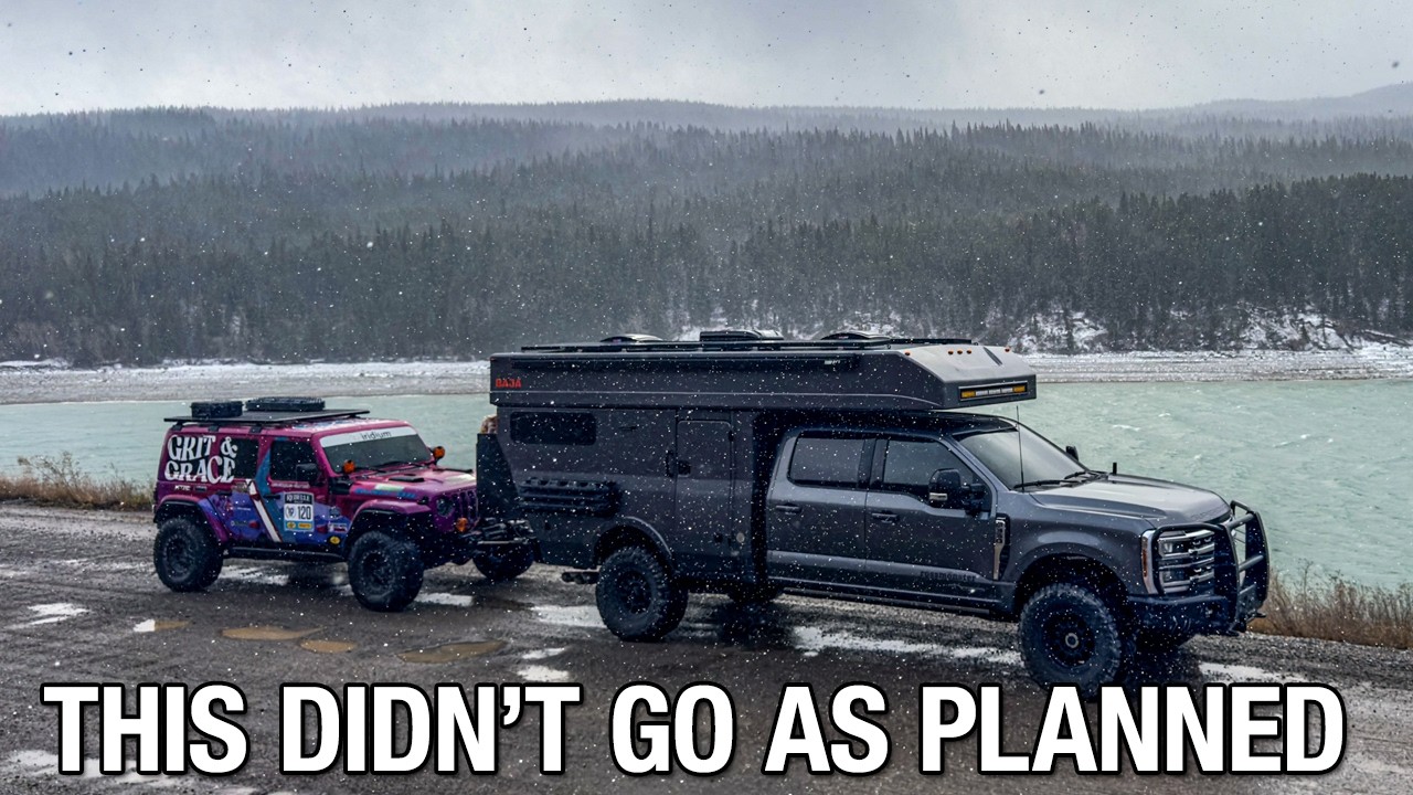 ELECTRIC × DRT / ROAD GLACIER This Didn't Go As Planned - Fleeing Glacier National Park - YouTube