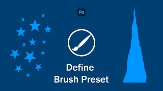 Create Custom Brush In Photoshop With Shapes And Images| Photoshop Tutorial