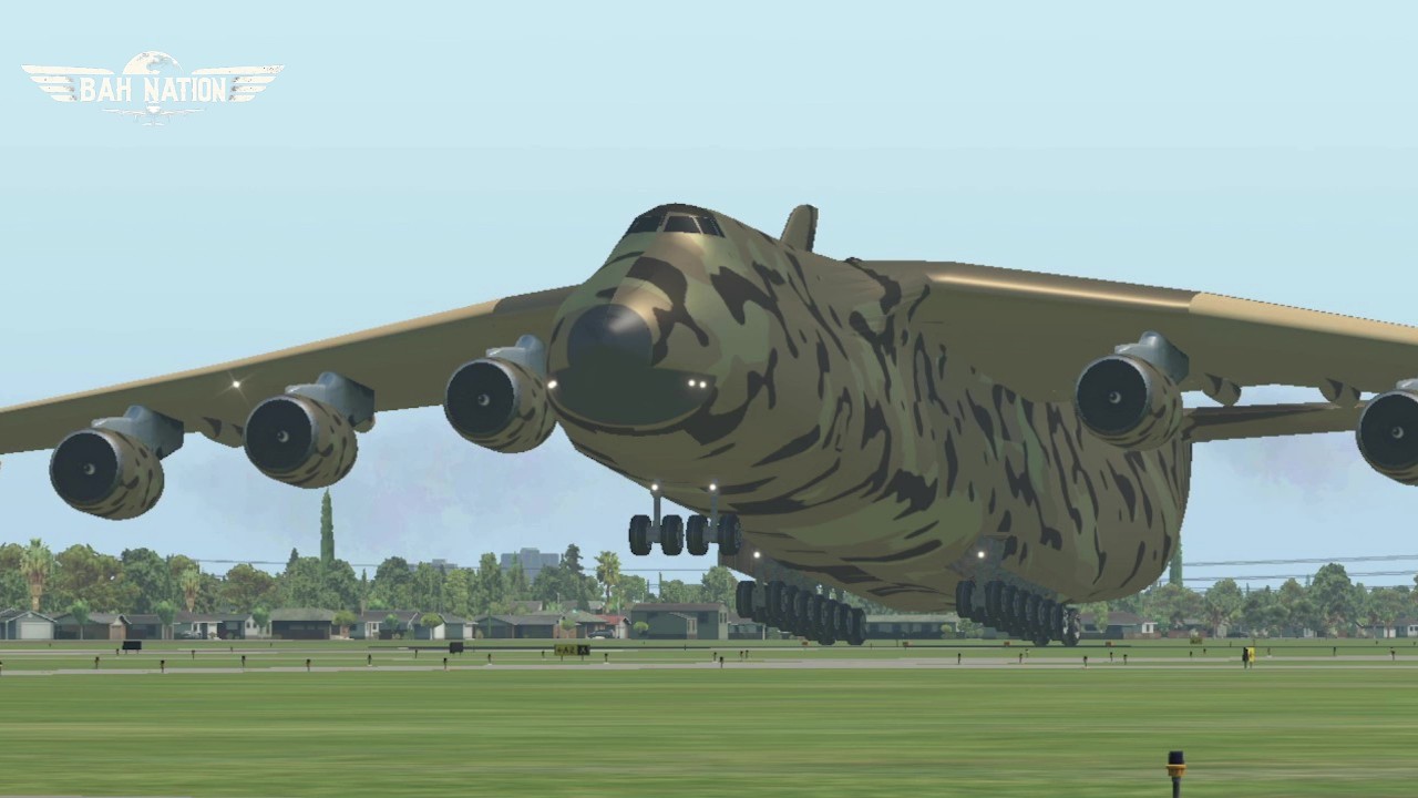 Incredible Takeoff of the World's Most Powerful Military Aircraft in X Plane 11