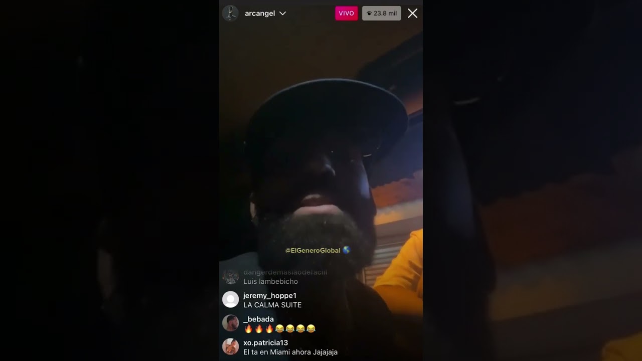 ARCANGEL le tira a ELEeLDominio en un LIVE.