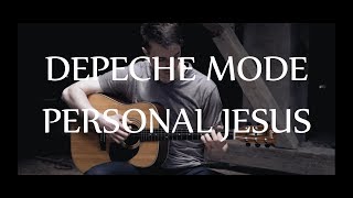 Video thumbnail of "Depeche Mode - Personal Jesus | solo acoustic guitar - Lukáš Lengál |"