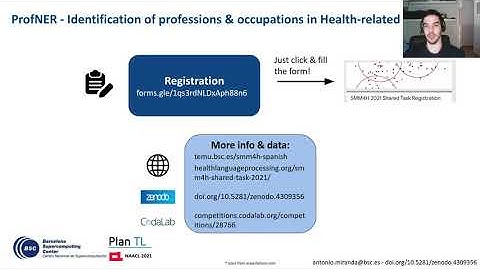 ProfNER Introduction - Antonio Miranda