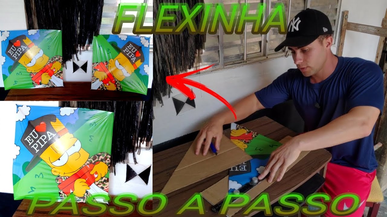 COMO FAZER FLECHINHA DE PLÁSTICO