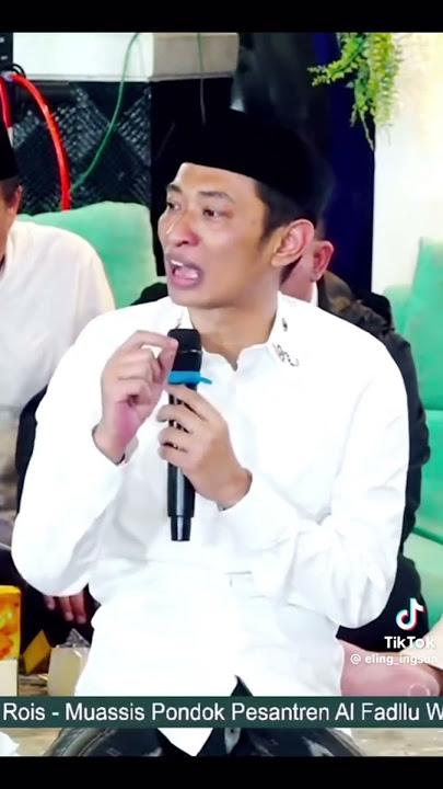 Sikap Menghadapi Fitnah dan Caci Maki - GUS ALAMUDDIN DIMYATHI