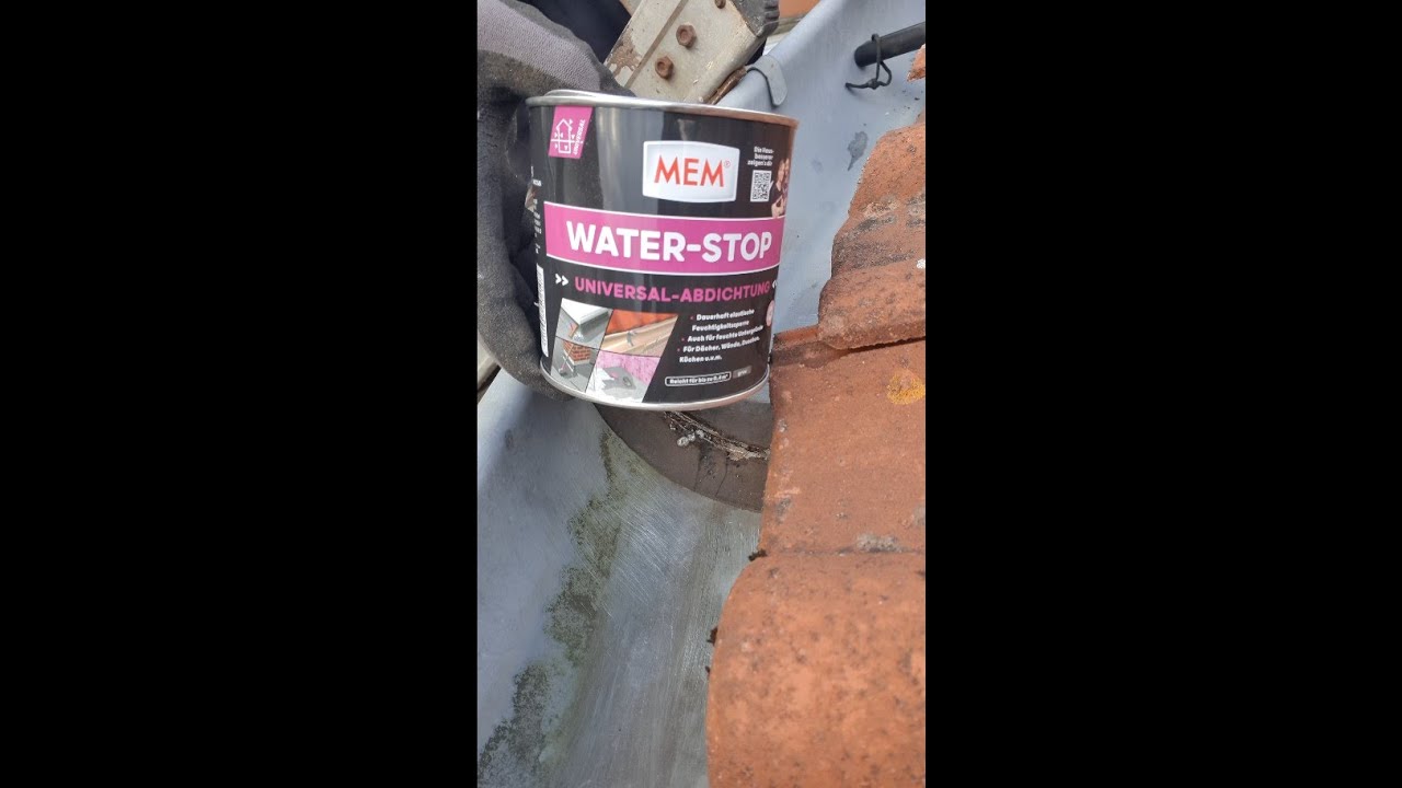 #diy #repair #roof #rain #water #gutter #sealing #waterproof #family #garden MEM Water Stop