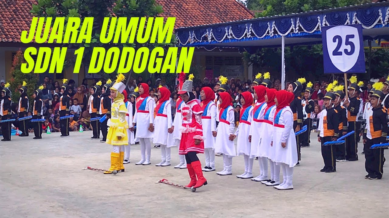 SD Negeri 1 Dodogan Lomba Drumband HUT SMA 1 Dlingo Bantul Yogyakarta