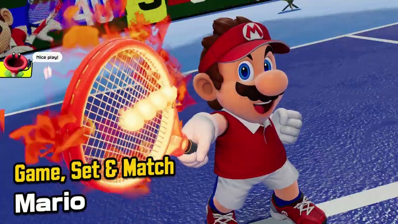 Ep 1816 - Mario Tennis Fever Star Cup Tournament Gameplay - Final Part 1