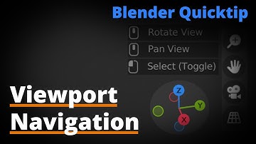 Blender Quicktip Viewport navigation via Numpad