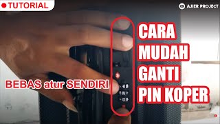 Cara Mudah Ganti PIN Koper Polo Geneva || Tutorial Reset / Ganti Password Koper #gantipin #polo