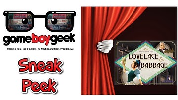 Lovelace & Babbage Sneak Peek (Prelude) & Review with the Game Boy Geek