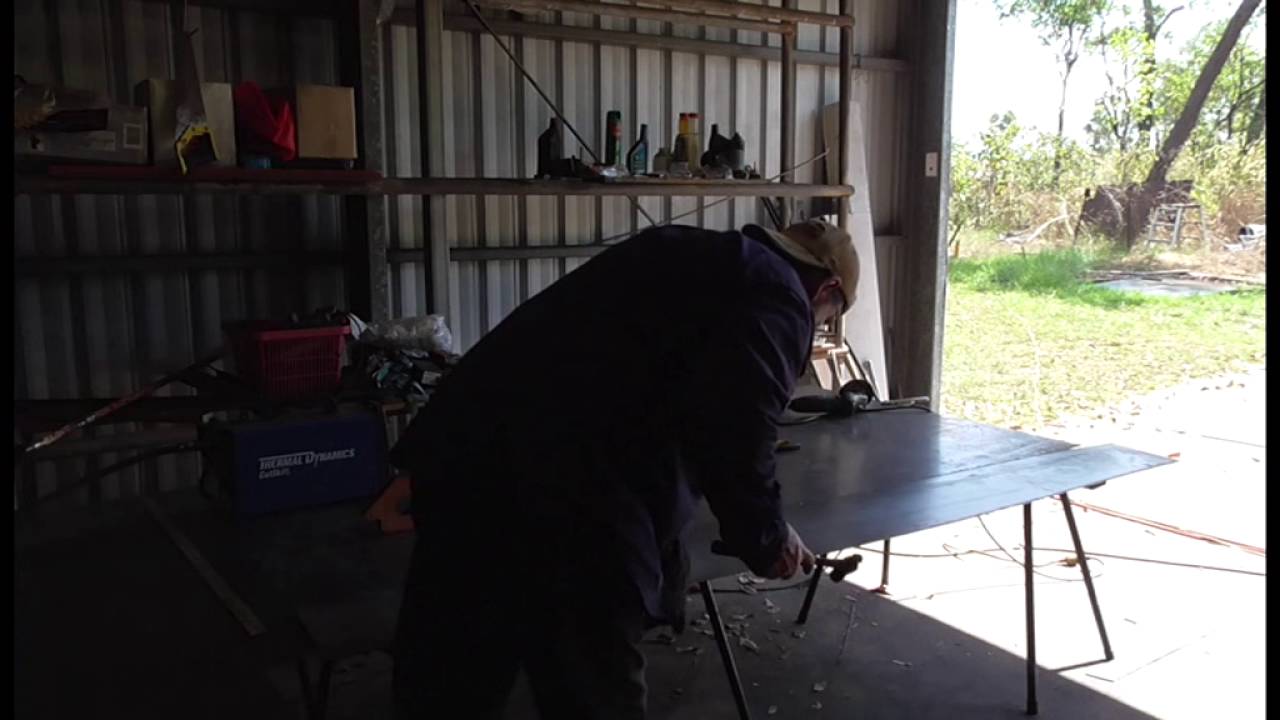 The Transom P3 - Plasma Cutting Cleanup
