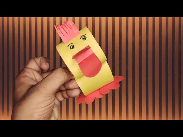 Cylinderical Paper Duck DIY Paper Craft - video Dailymotion