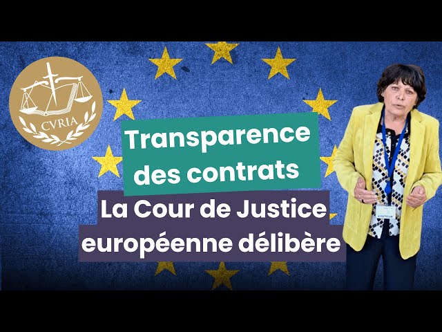 L'audience publique de la Cour de Justice européenne sur la transparence des contrats de vaccins