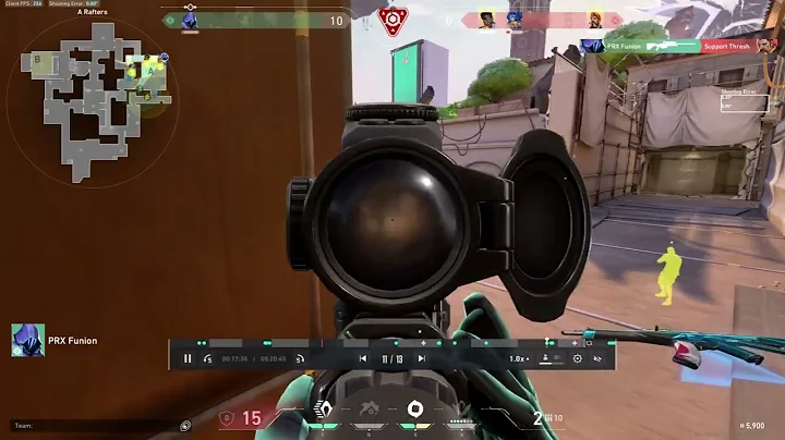 Crazy valorant clip using new replay system