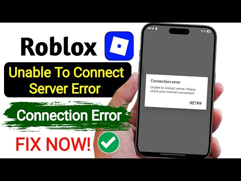 Roblox Connection Error Problem 2026 | Unable To Connect Server Error On Roblox Android