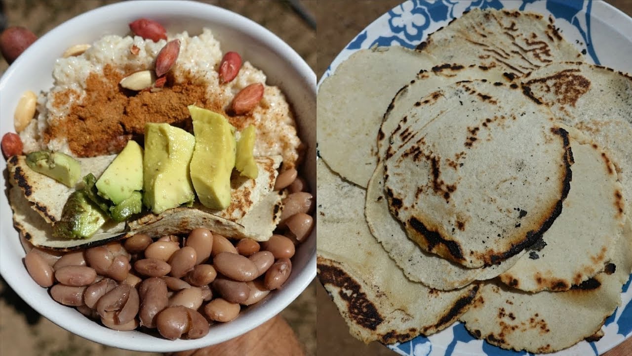 Breakfast Oatmeal Taco?? Baja Mexico Farm Cooking YouTube