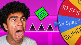 Geometry Dash, But Every $10 I Spin The WHEEL... (CHARITY STREAM)