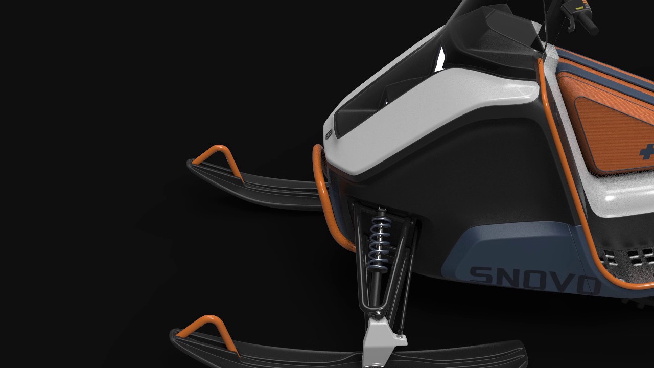 SNOVO - Electric Utility Snowmobile