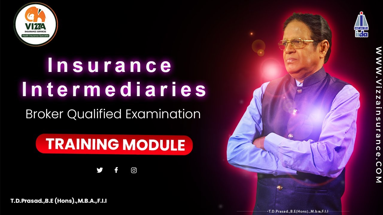 Insurance Intermediaries Insurance Broker Exam Vizza Insurance