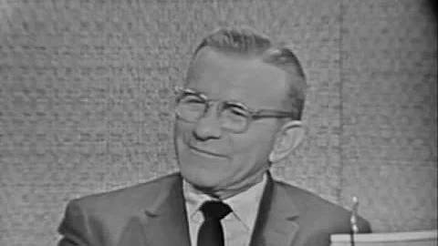 What's My Line? - George Burns; Martin Gabel [panel] (Jun 18, 1961)