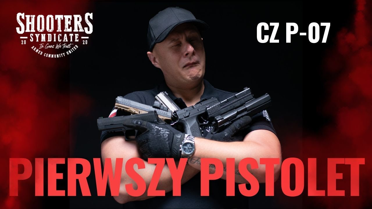Radla pokazuje swoją lufę CZ P07 - uniwersalny pistolet