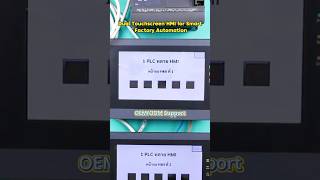 Dual Touchscreen HMI for Smart Factory Automation—OEM/ODM Support#automation #display #android
