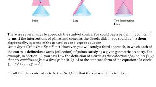 Famous Ch 10 2 Introduction to Conics Profile