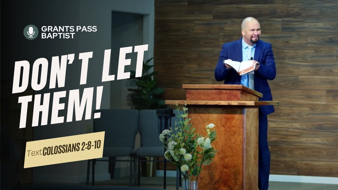 Don't get SPOILED this Christmas — Colossians 2:8-10 — sermon video from Grants Pass Baptist Church