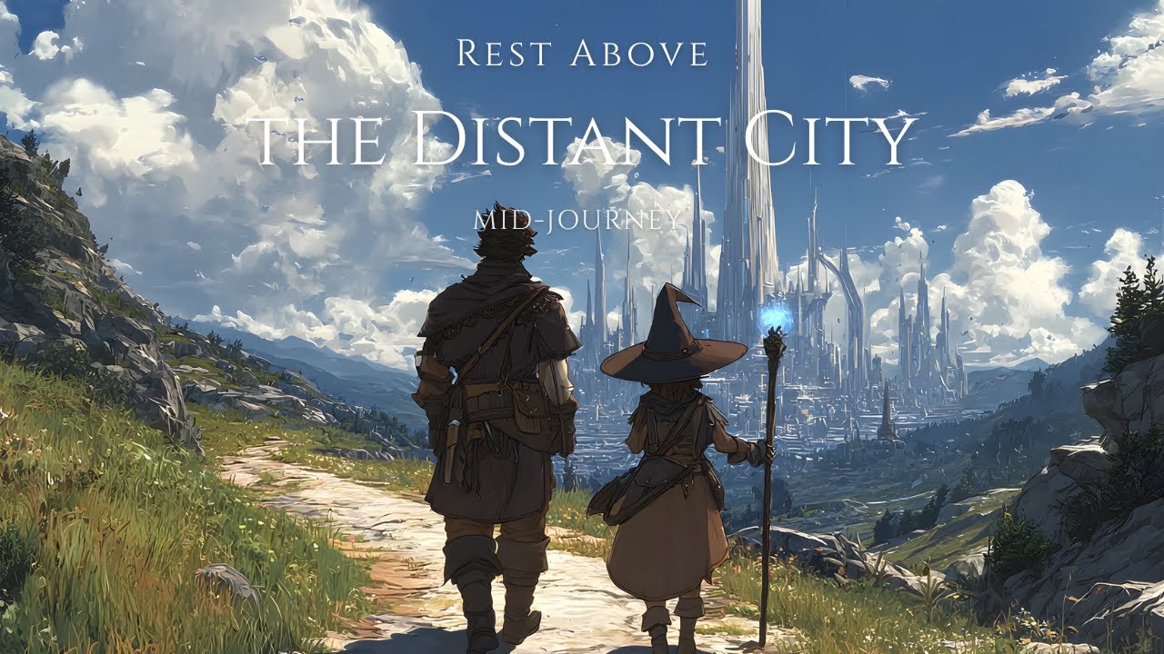 Rest Above the Distant City| Medieval Relaxing Music | Focus & Study Background