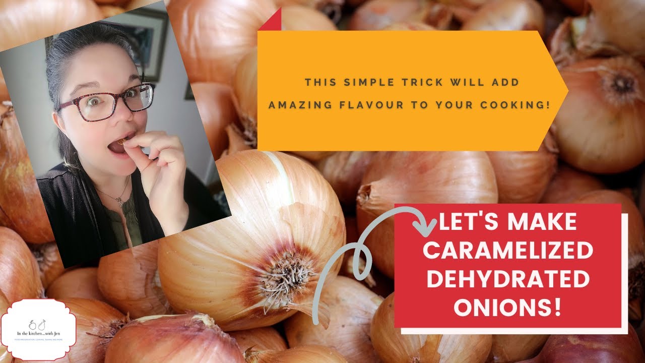 How to Make Dehydrated Caramelized Onions