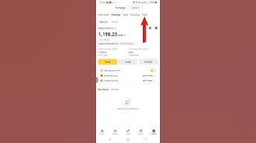 Binance Future Trading | Future Wallet To Spot Wallet Transfer #trading #cryptocurrency