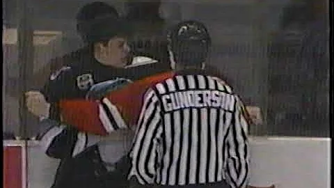 Chad Seibel vs Van Burgess WHL Mar 15/92