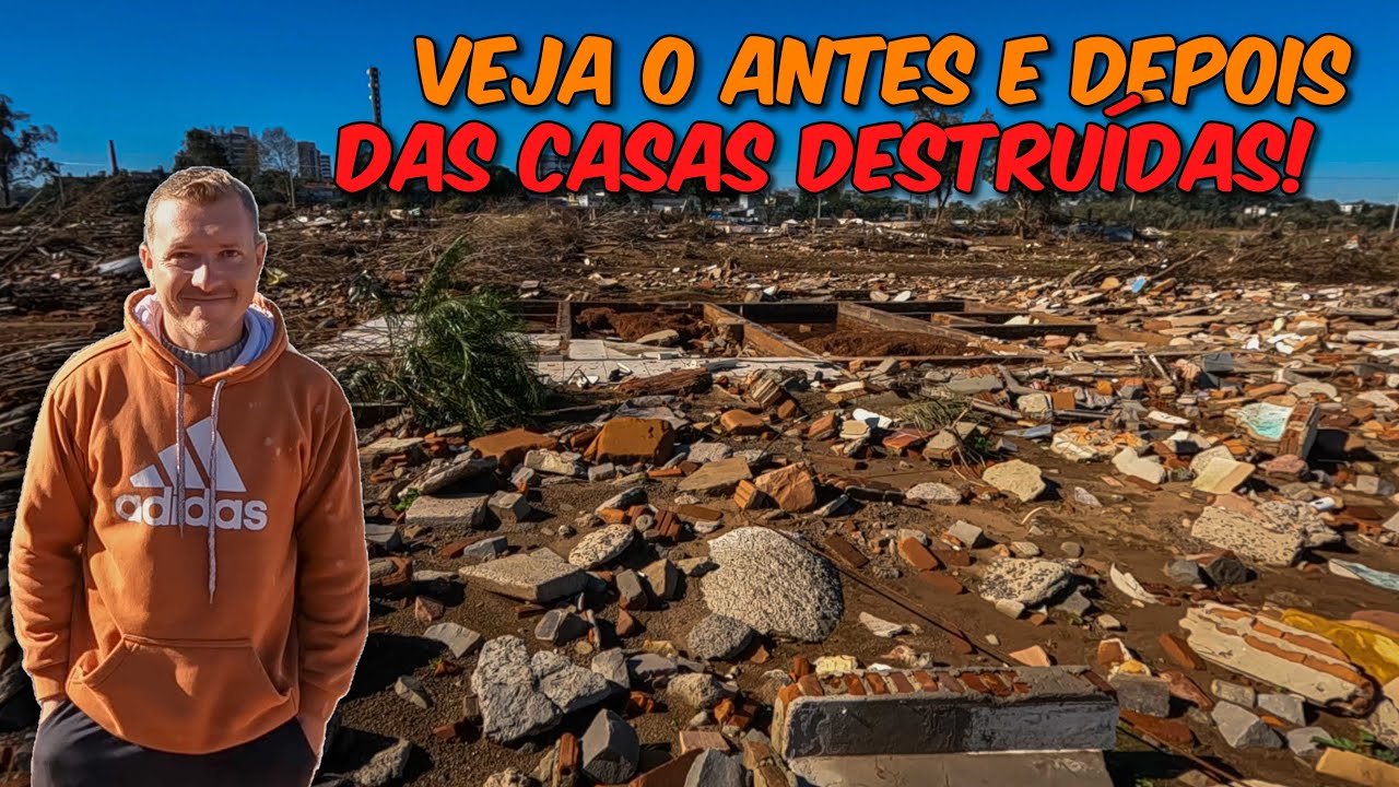 APÓS TER SEU BAIRRO DEVASTADO PELA ENCHENTE, 30 FAMÍLIAS SE UNIRAM PARA RECONSTRUIR SEUS LARES!