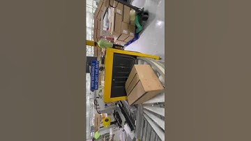 Máy dán thùng tự động kết hợp máy dò RFID thùng hàng - Automatic carton sealer combined with RFID...