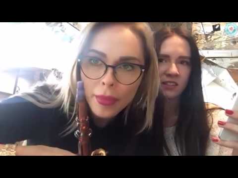 Певица Ханна @offi_hanna Курит Кальян Перископ Трансляция