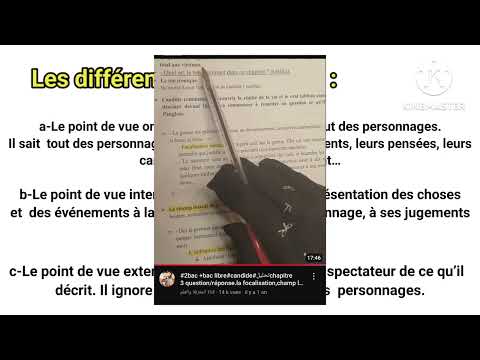 2bac il était une fois un vieux couple heureux la focalisation تمارين مع التصحيح le point de vue