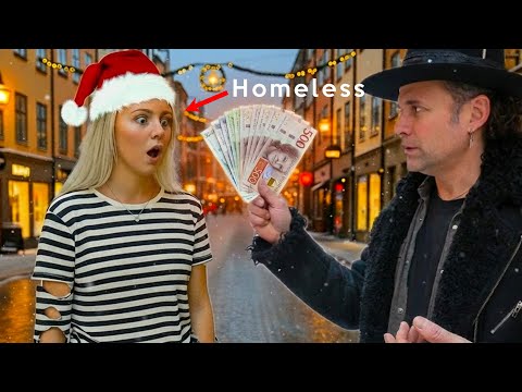 Christmas Magic for the Homeless in Sweden -Julien Magic thumbnail