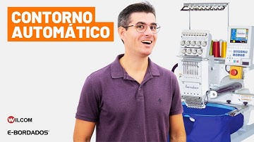 Contorno Automático em Ponto Cheio no Wilcom Embroidery Studio | E-Bordados