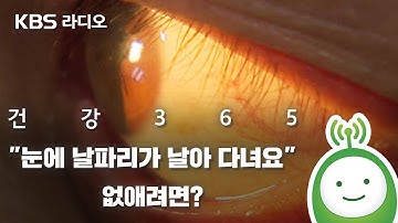 [박광식의 건강365] "눈에 날파리가 날아 다녀요"… 없애려면?