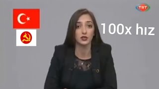 Komünist Ne Düşünüyor Komünist Parti Eda Genç Trt Seçim Konuşması